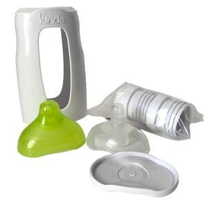 Kiinde Twist Squeeze Natural Baby Breast Milk Feeding Bottle Nipple Case Adapter